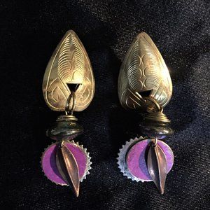 3/$15  Eclectic Boho Post Dangle Earrings